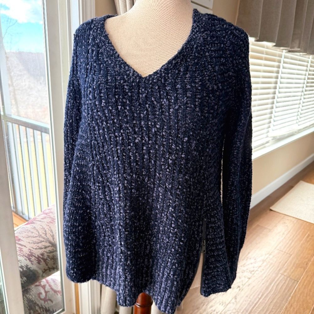 Moth Sweater side zip